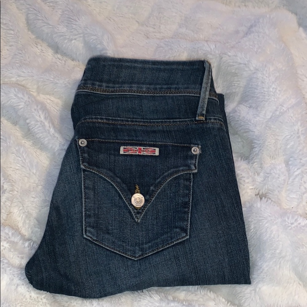 Women’s Hudson Jeans: medium/dark wash